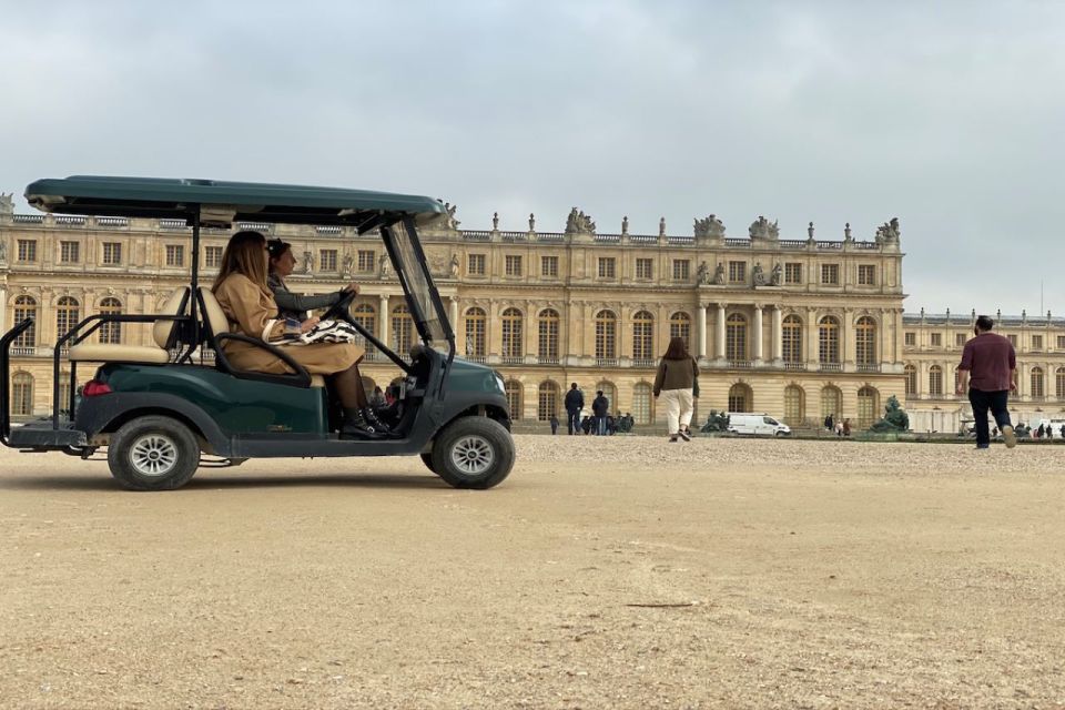 Versailles: Royal Palace & Gardens Private Golf Cart Tour - Exploring Versailles Palaces Elegant Architecture