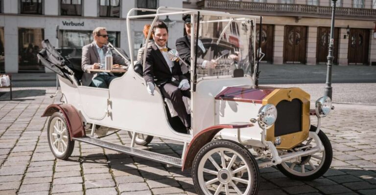 Vienna: Culinary Sightseeing Tour In An Electric Vintage Car Tour Overview