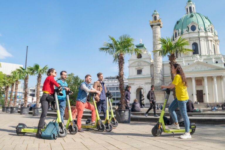 Vienna: Guided Tour By Kick Bike Or E Scooter With A Local Overview Of The Tour