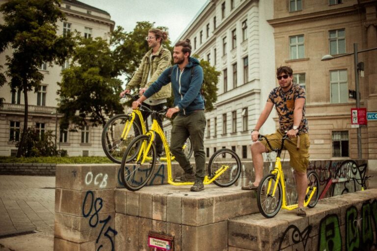 Vienna: Kick Bike Rental For City Exploration General Information