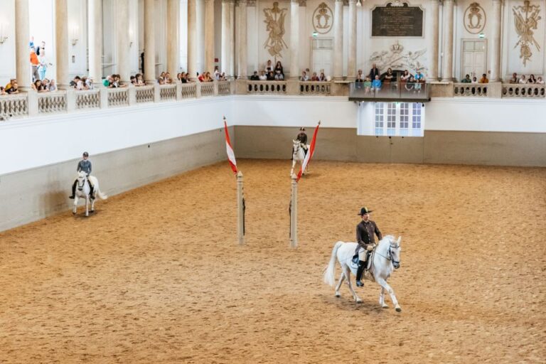 Vienna: Spanish Riding School Training Overview Of The Spanish Riding School