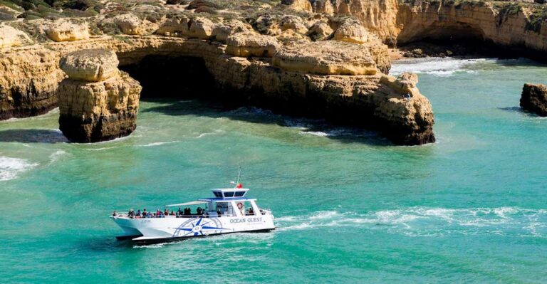 Vilamoura: Benagil Cave Quest Boat Tour Tour Overview