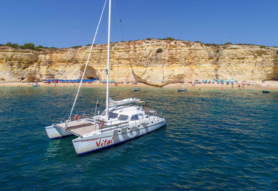 Vilamoura: Guided Sightseeing Cruise With Beach BBQ & Drinks - Activity Overview