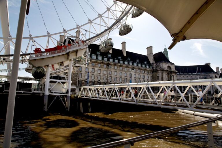 Vintage Double Decker Bus Tour & Thames River Cruise Panoramic Tour Of London