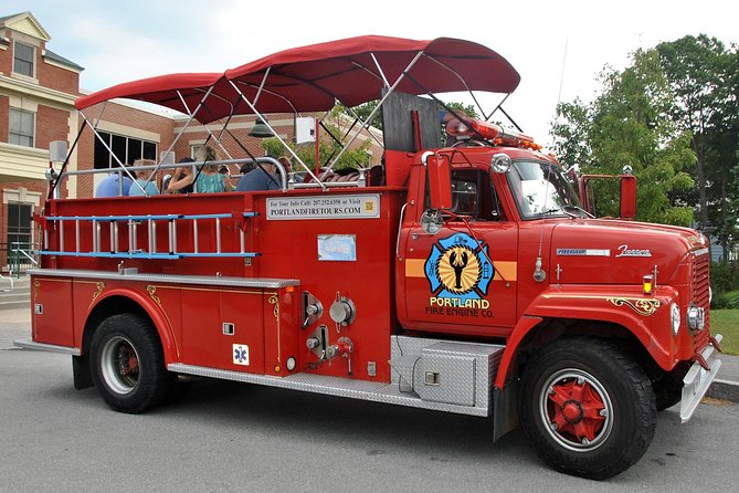 Vintage Fire Truck Sightseeing Tour Of Portland Maine Tour Overview