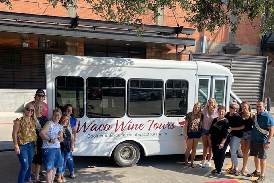 Waco: Wine Tour With Tasting and Light Lunch - Overview of the Wine Tour