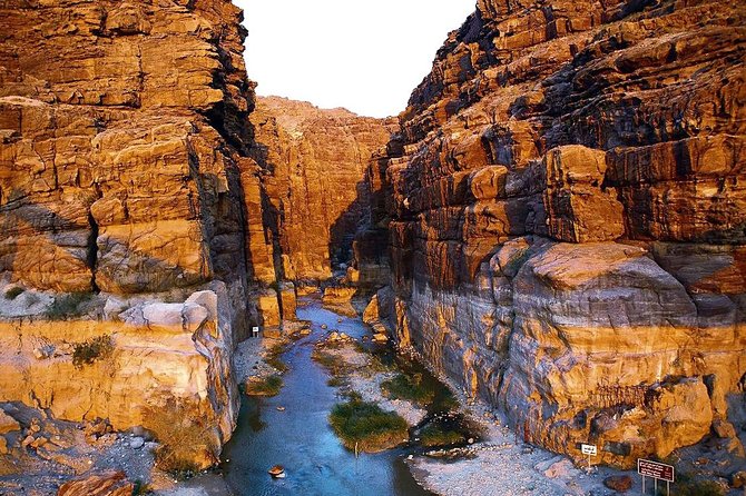 Wadi Mujib Siq Trail With Amman Panoramic&optional Dead Sea Visit Overview Of The Tour