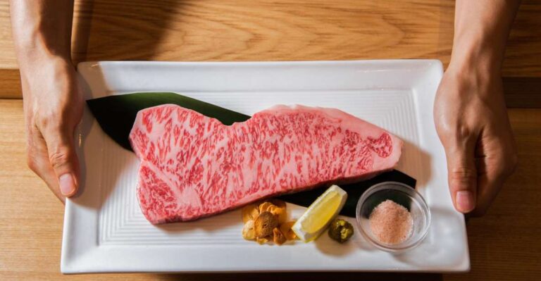 Wagyu & Sake Tasting Dinner In Shinjuku Event Overview