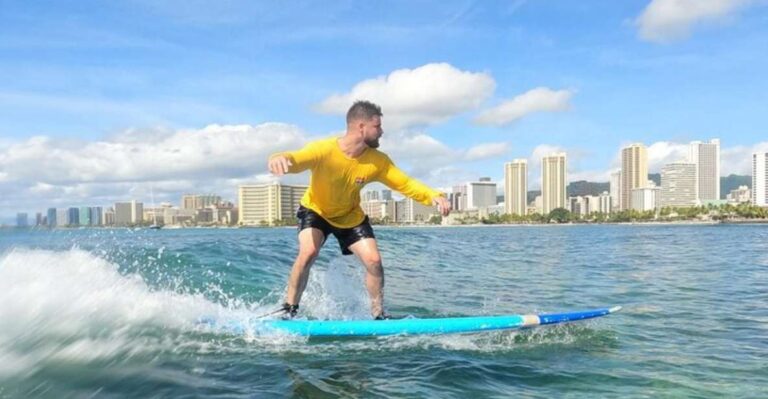 Waikiki Beach: Surf Lessons Overview Of Surf Lessons