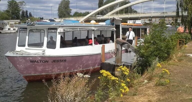 Walton On Thames: Shepperton River Cruise On The Thames Overview Of The River Cruise