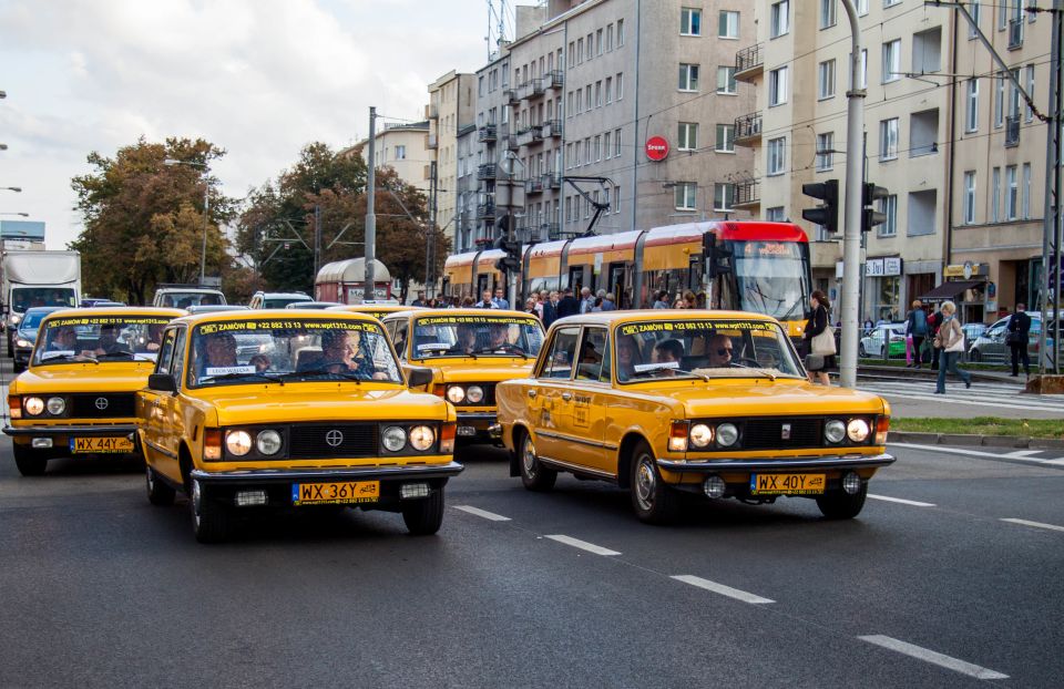 Warsaw Communism Private Tour in a Retro Fiat - Tour Overview and Details