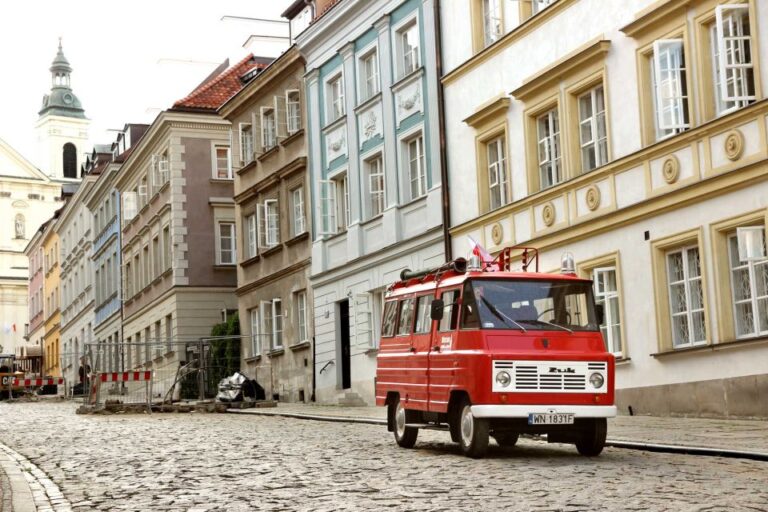 Warsaw: Private 3 Hour Tour By Communist Van Tour Overview