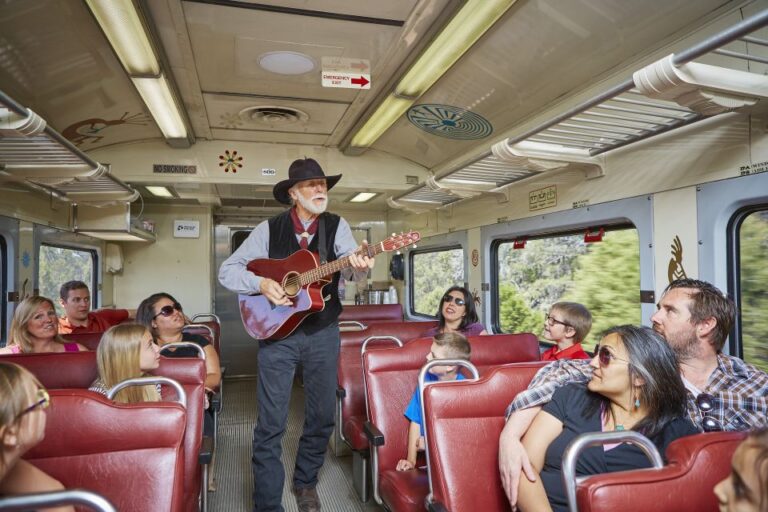 Williams: Grand Canyon Railway Tickets With Guided Bus Tour Activity Overview