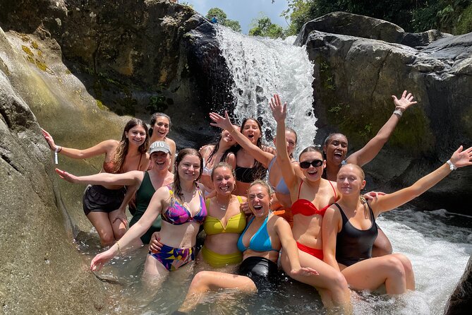 Yunque Rainforest Waterslides, Waterfall And Beach Transportation Itinerary Highlights