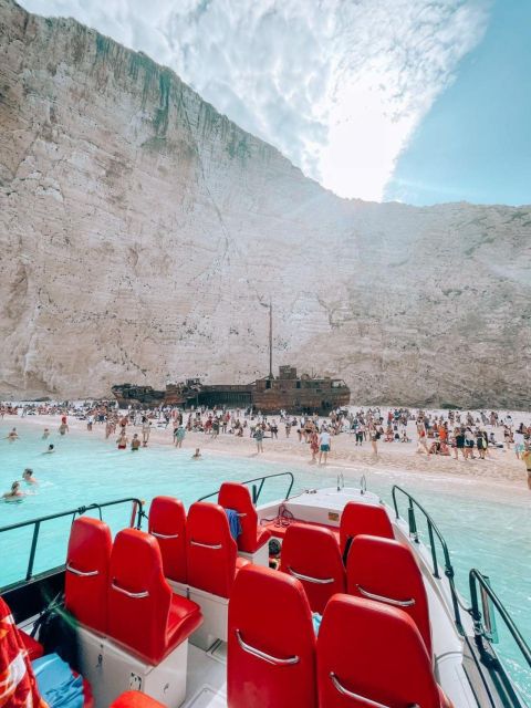 Zakynthos: Shipwreck Bay By Fast Boat Small Group Tour Overview