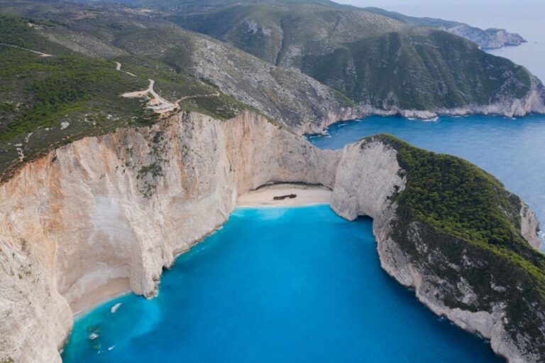 Zante Cruise To Blue Caves & Shipwreck Photostop (transfer) Overview Of The Activity