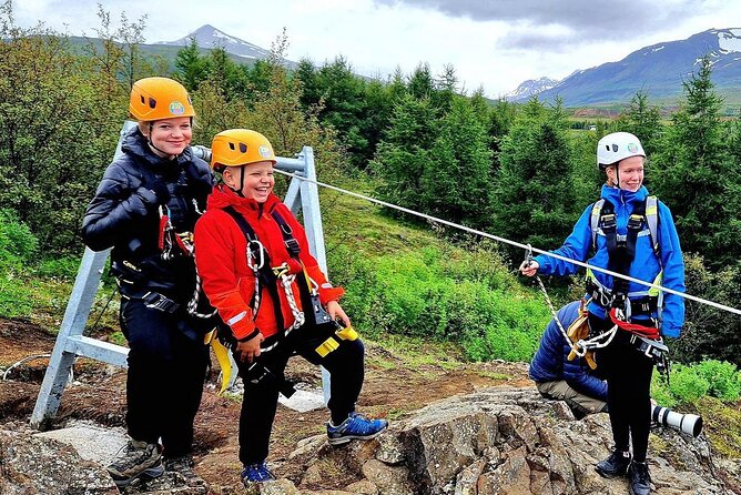 Zipline Adventure Through Glerargil River Canyon In Akureyri Town Activity Overview