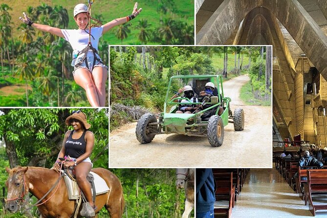 Ziplining, Jungle Buggies, Eco Farm, Horseback, Tour In Higuey Tour Overview And Activities