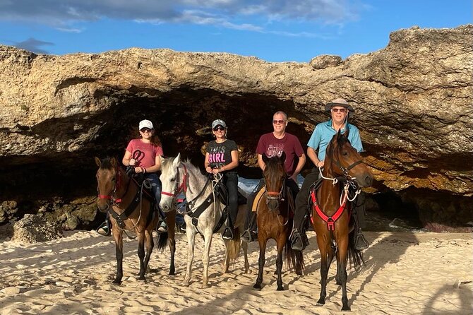 2-Hour Horseback Riding Tour to Little Natural Bridge in Aruba - Description of the Tour