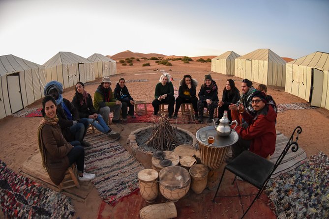 3-Day Luxury/Budget Desert Tour to Marrakech via Merouga From Fez - Accommodation Details