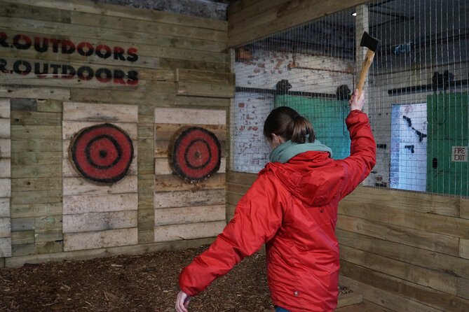 30 Minute Axe Throwing Experience in Llangollen - Participant Information