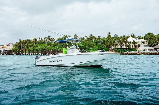 4 Hours 27FT Dream Life Private Charter in Nassau - Fishing and Snorkeling Equipment Provided