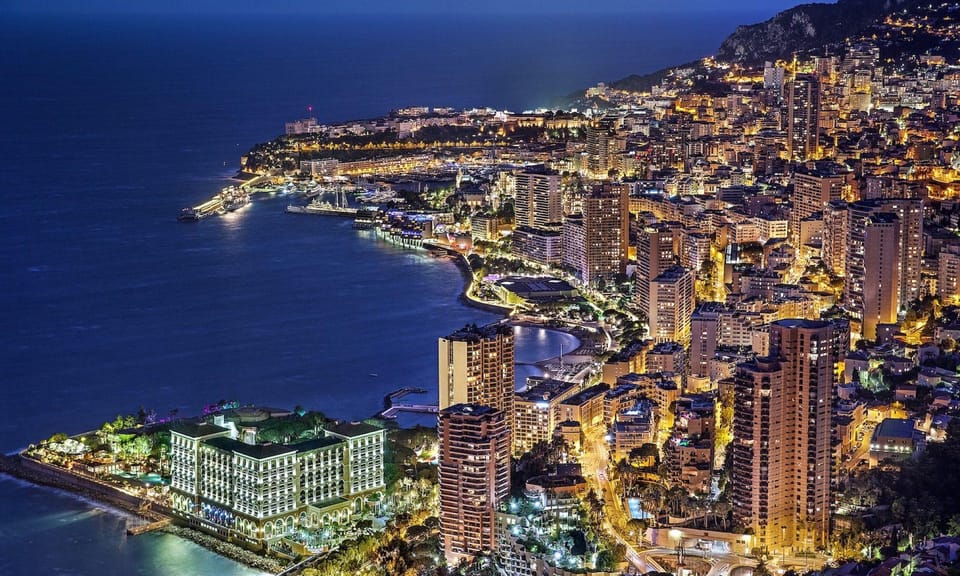 4 Hours Private French Riviera Monaco by Night Trip - Itinerary Overview