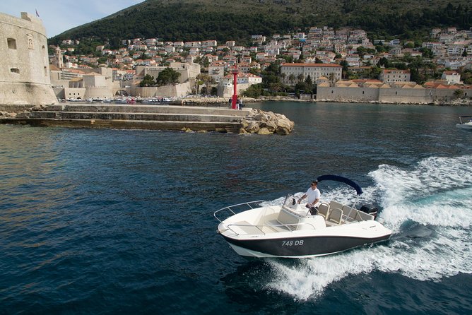 4h Trip From Dubrovnik to the Elafiti Islands With Quicksilver 675 Boat - Inclusions Provided