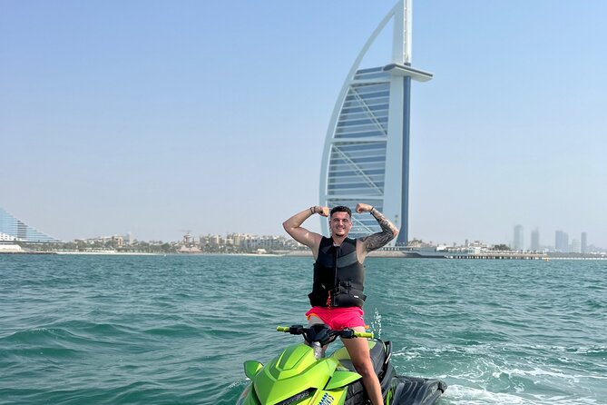 60Min Jet Ski To Burj Al Arab, Atlantis The Palm - Thrilling Watersports Experience