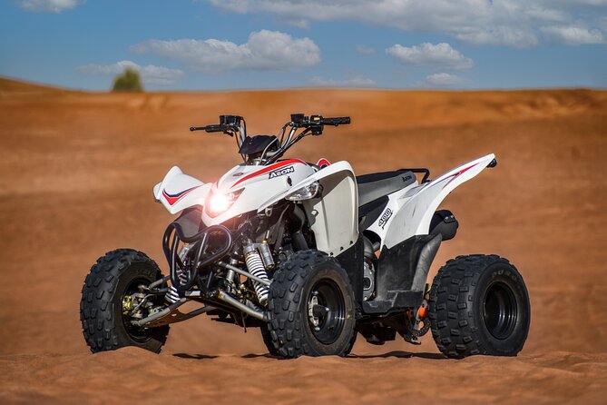 AEON 200/400cc Single Seater Quad Bike Self Drive to Open Desert - Safety and Equipment