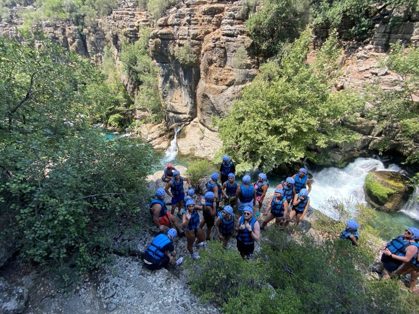 Alanya/City of Side: Canyoning, Rafting and Ziplining Tour - Included in the Tour