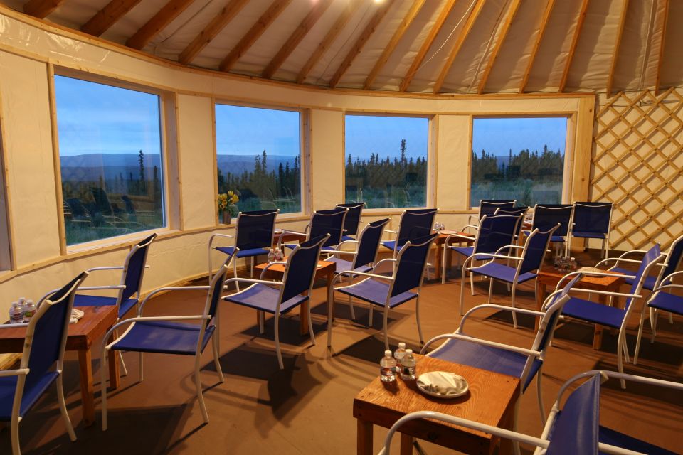 Alaskan Northern Lights/Aurora Borealis Lodges - Cozy Yurt Accommodations