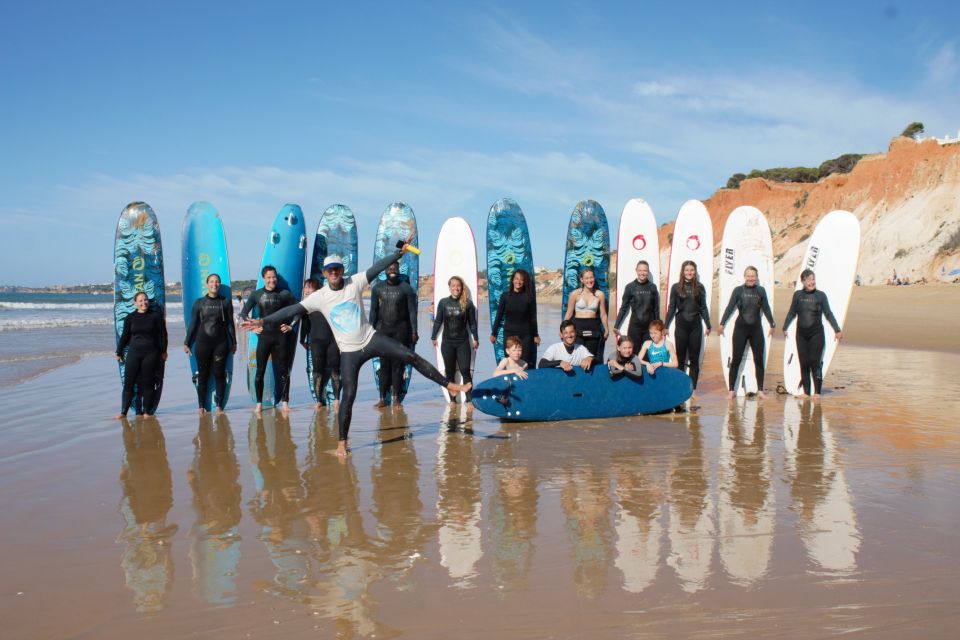 Albufeira: 2-Hour Falesia Beach Surf Lesson - Booking Information