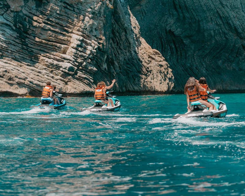 Alcudia: Jetski Tour Coll Baix Beach & Caves (Free Photos) - Inclusions