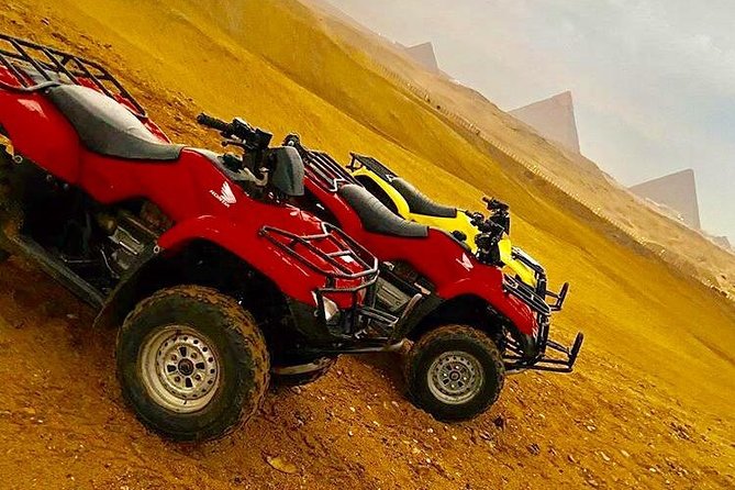 All Inclusive Tour ATV Ride at the Desert of Giza Pyramids - Experience Highlights