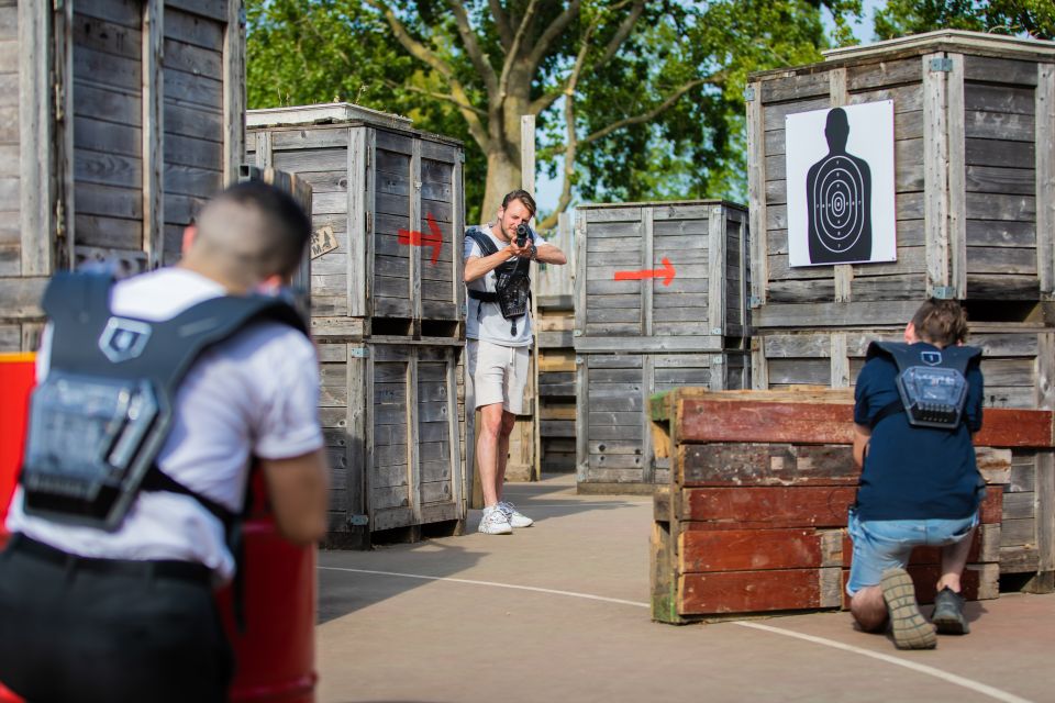 Amsterdam: Private Laser Tag Game - Booking Information