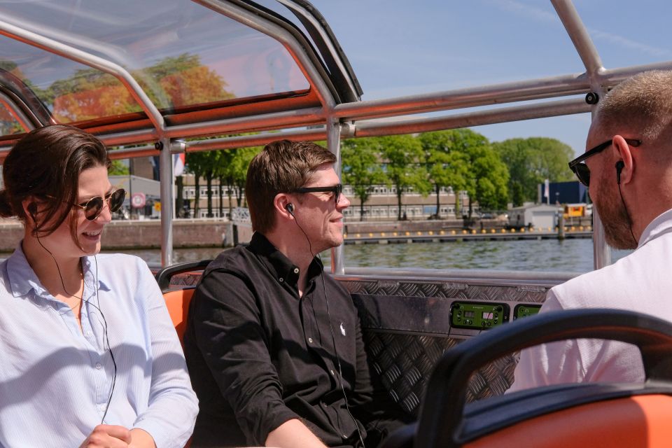 Amsterdam: Semi-Open Canal Boat Cruise - Boat Features and Comfort