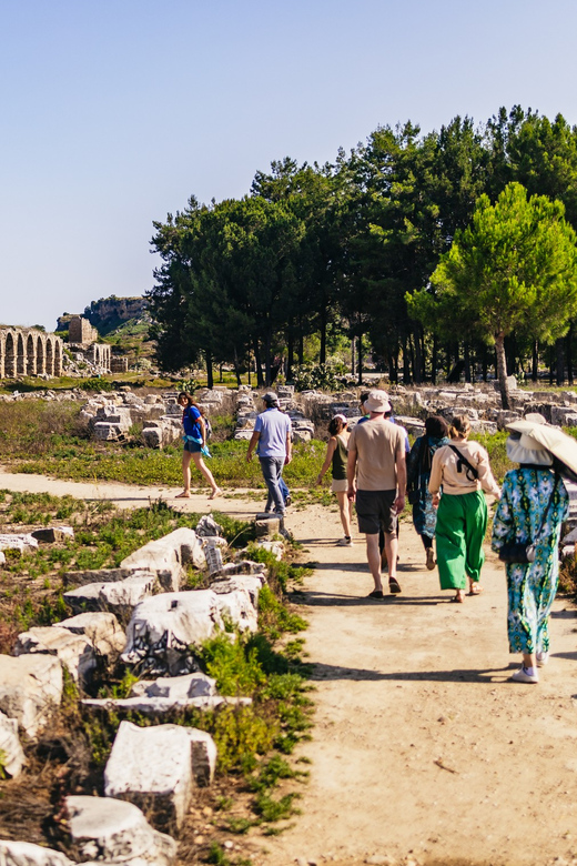 Antalya: Perge, Aspendos, City of Side, and Waterfalls Tour - Experiencing the Aspendos Amphitheater