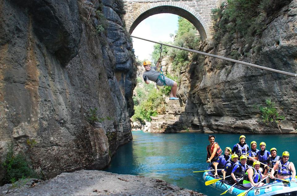 Antalya: Super Combo Quad, Buggy, Rafting & Zipline W/Lunch - Highlights