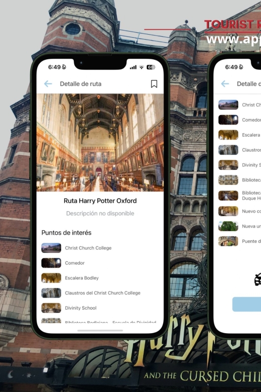 App Self-guided London - Harry Potter Oxford - Discover the Divinity School