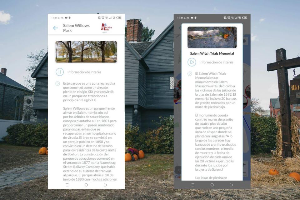 App Self-Guided Tours With Audioguide Salem - Highlights of the Tour