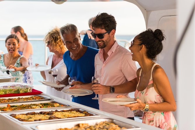 Aruba Sunset Sail With Caribbean Dinner and Live Music - Sample Buffet Menu