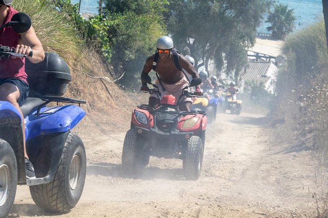 ATV Quad Guided Sightseeing/ Exploring Tour@The Pink Palace Corfu - Pickup and Meeting Points