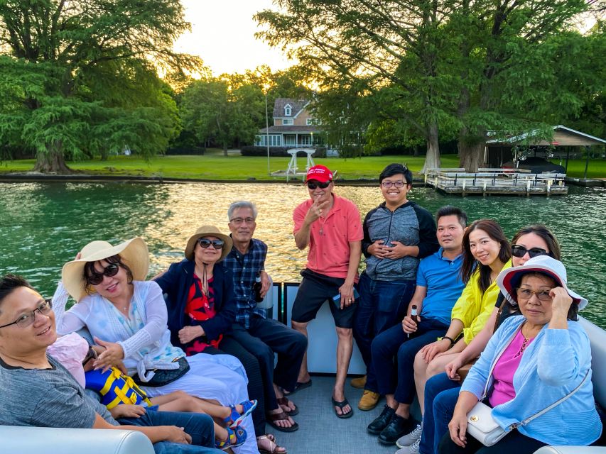 Austin: Lake Austin Guided Boat Tour With Full Sun Shading - Itinerary and Highlights