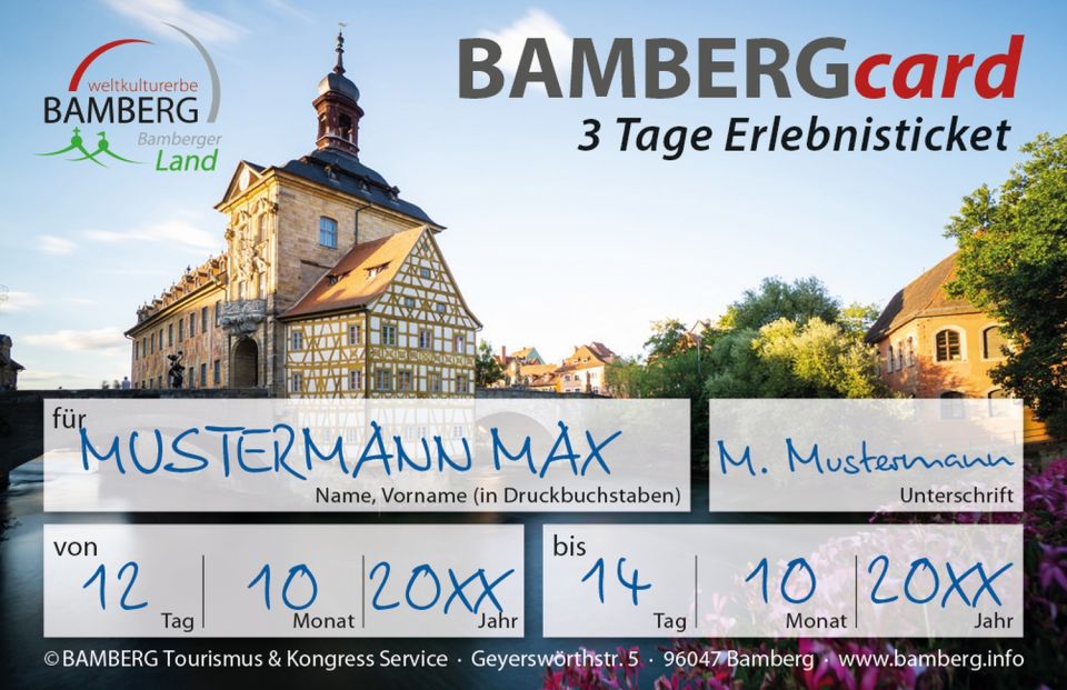 BambergCard: 3-Day, Local Transport Discovery Pass - Explore Bamberg in 3 Days