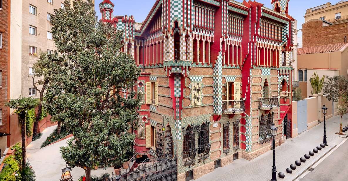 Barcelona: Gaudí Walking Tour With Casa Vicens and Casa Milà - Tour Inclusions