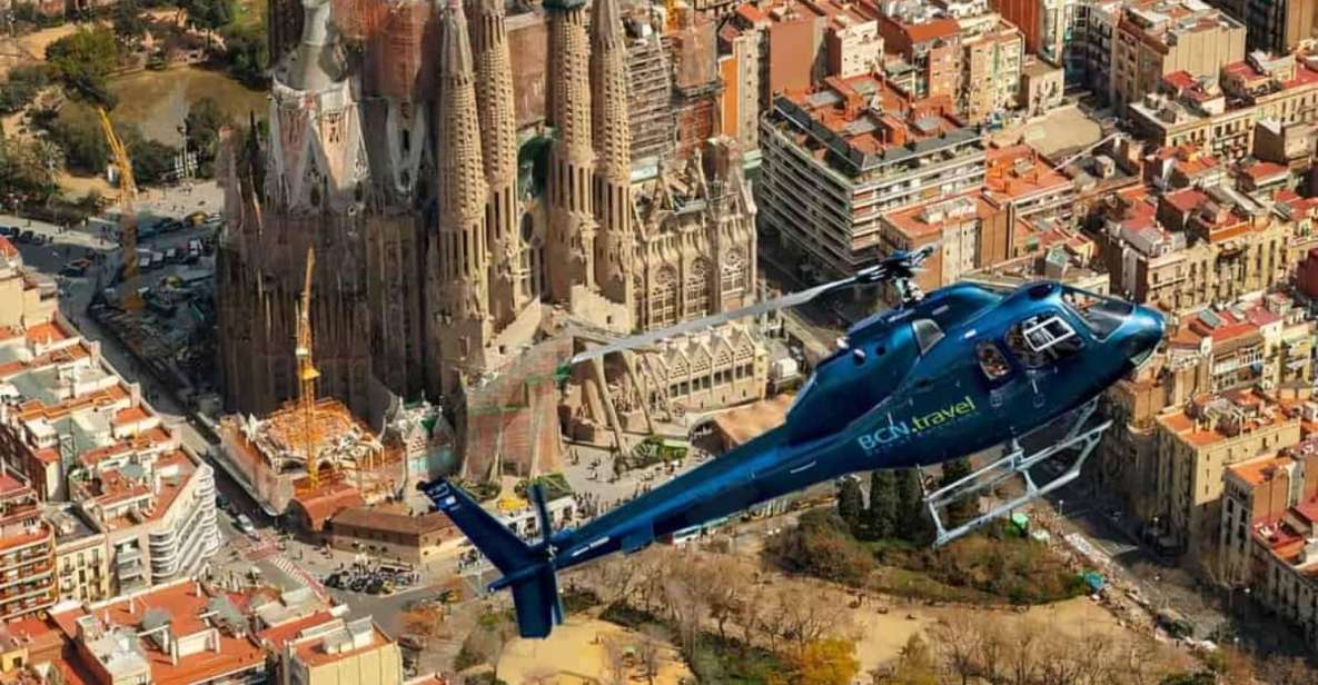 Barcelona: Official Helicopter Tour - Highlights