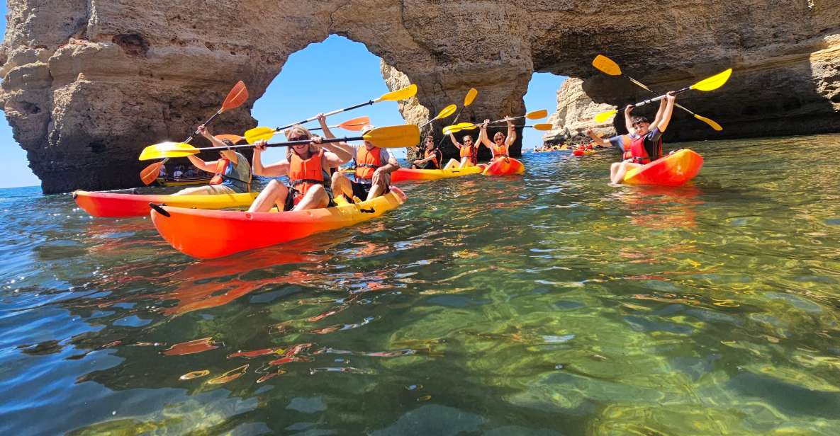 Benagil Beach: Kayak Rental With Caves and Cliffs - Kayaking Highlights