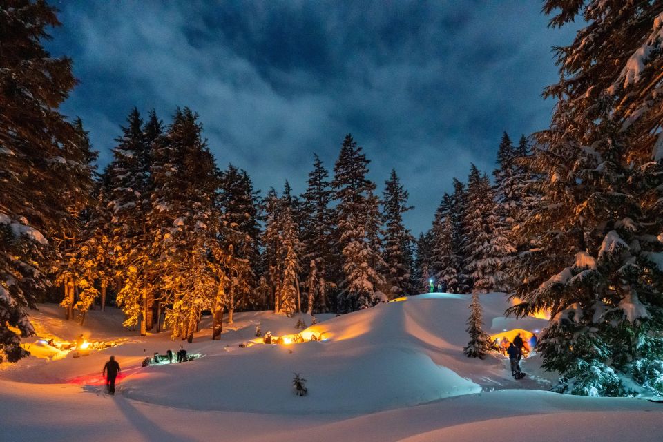 Bend: Cascade Mountains Snowshoeing Tour and Bonfire - Exploring the Cascade Mountains