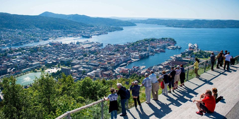 Bergen: City Sightseeing, Fjord Cruise & Mt Fløyen Funicular - Highlights